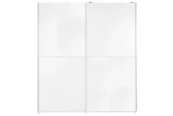Schwebetürenschrank CHANCE 170 x 195 x 59 cm Nachbildung weiß