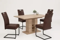 Schwingstuhl BETTY braun/schwarz