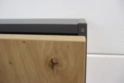 Sekretär 120 cm Graphit/ Asteiche