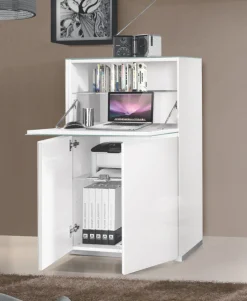 Sekretär MODENA 75 x 114 x 38 cm weiß