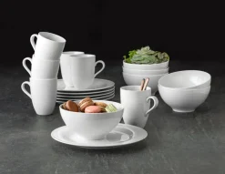 Seltmann Weiden Henkelbecher BEAT 6er Set weiß