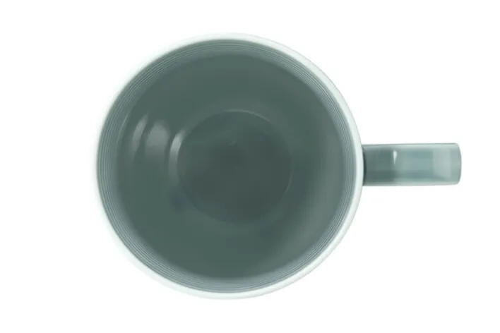 Seltmann Weiden Henkelbecher BEAT COLOR GLAZE 6er Set arktisblau