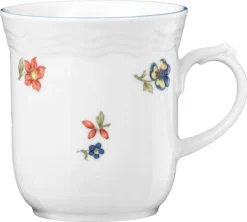 Seltmann Weiden Kaffeebecher SONATE NOSTALGIE weiß