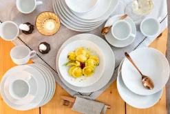 Seltmann Weiden Kombiservice RONDO LIANE 30-teilig weiß