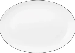 Seltmann Weiden ovale Servierplatte LIDO 35 cm weiß