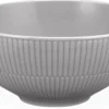 Seltmann Weiden Schüssel AMINA 21,5 cm Porzellan silbergrau