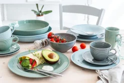 Seltmann Weiden Speiseteller BEAT COLOR GLAZE 6er Set salbeigrün