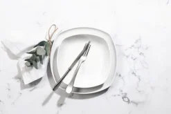 Seltmann Weiden Suppenteller LIDO WEIß eckig 6er Set