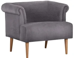 Sessel OLSEN Stoffbezug grau