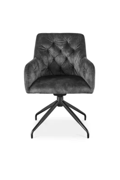 set one by Musterring Armlehnstuhl YONKERS anthrazit/schwarz