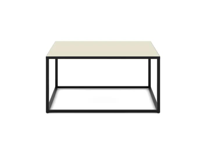 Set one by Musterring Couchtisch RENO 100x50 cm kaschmir / graphit schwarz