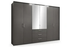 set one by Musterring Drehtürenschrank HENDERSON grau