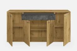 set one by Musterring Sideboard DELTONA 184x89 cm Eiche Artisan Dekor / Sandstein