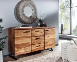 Sideboard 145 x 82 cm Sheesham massiv