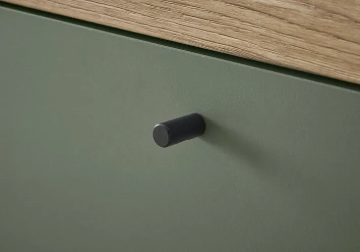 Sideboard ALVA 160 x 83 cm Salbeifarbig/braun