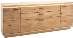 Sideboard BARCELONA 210 cm Balkeneiche bianco