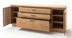 Sideboard BARCELONA 210 cm Balkeneiche bianco