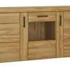 Sideboard CORTINA 156,8 x 86 cm Eiche braun