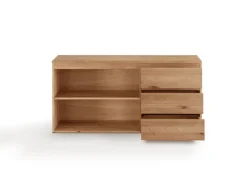Sideboard DURABLE OFFICE Schubkasten rechts braun