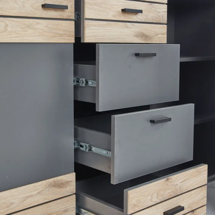 Sideboard FRENO Oak/ grau