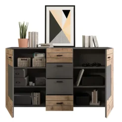 Sideboard FRENO Oak/ grau