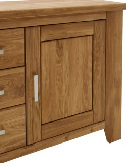 Sideboard LOFT 165 x 85 cm Eiche braun