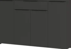 Sideboard LORENZ 161x101x40 cm graphit