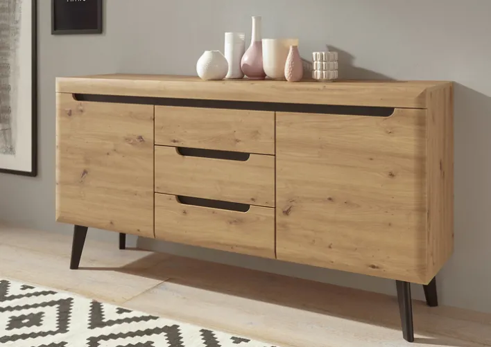 Sideboard TORGE 160 cm Artisan Eiche-Dekor