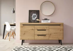 Sideboard TORGE 160 cm Artisan Eiche-Dekor