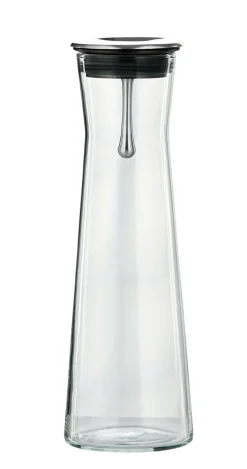 SIMAX exclusive Karaffe SPOUT 1100 ml klarglas/ schwarz