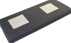 Sitzkissen 95 x 35 cm anthrazit