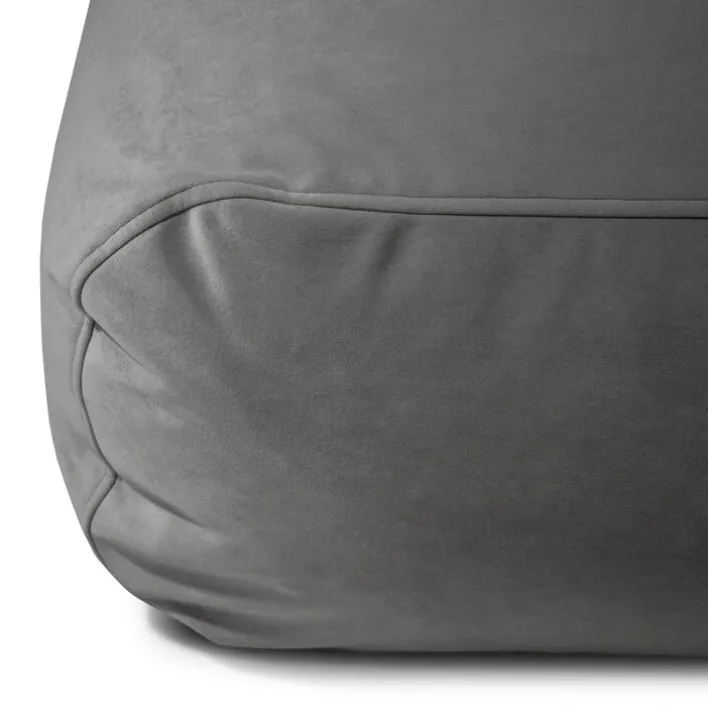 Sitzsack SMOOTH 100 x 85 cm grau