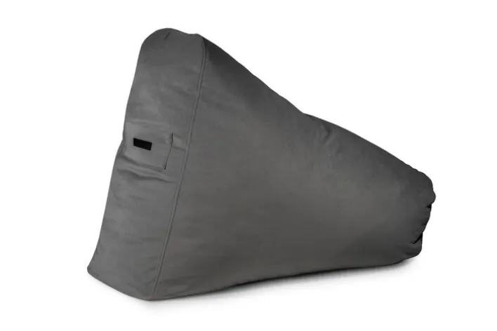 Sitzsack SMOOTH 100 x 85 cm grau