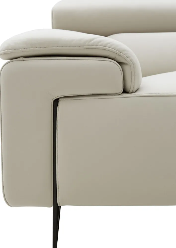 Sofa 2,5 Sitzer VARESE cremeweiß