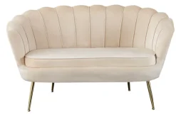 Sofa 2-Sitzer beige