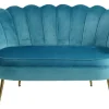 Sofa 2-Sitzer blau