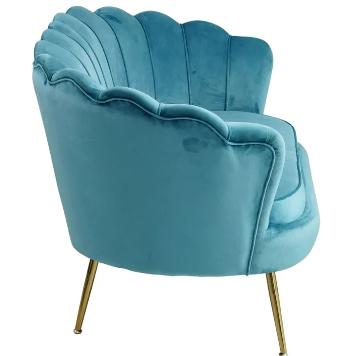 Sofa 2-Sitzer blau