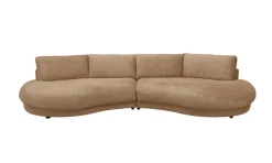 Sofa 3-Sitzer HIGH END hellbraun