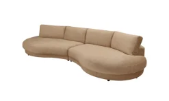 Sofa 3-Sitzer HIGH END hellbraun