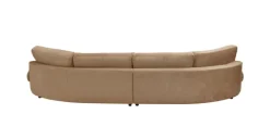 Sofa 3-Sitzer HIGH END hellbraun