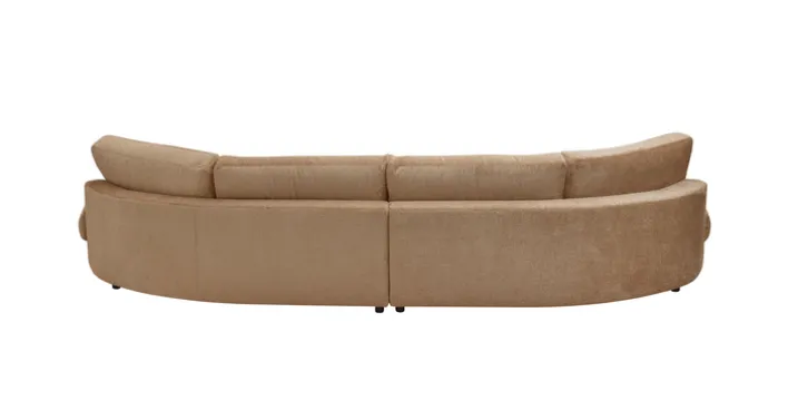 Sofa 3-Sitzer HIGH END hellbraun