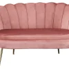 Sofa 2-Sitzer rose