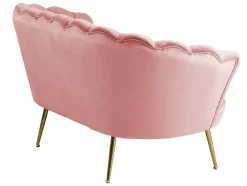 Sofa 2-Sitzer rose