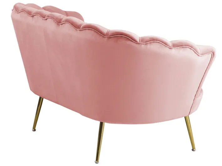Sofa 2-Sitzer rose