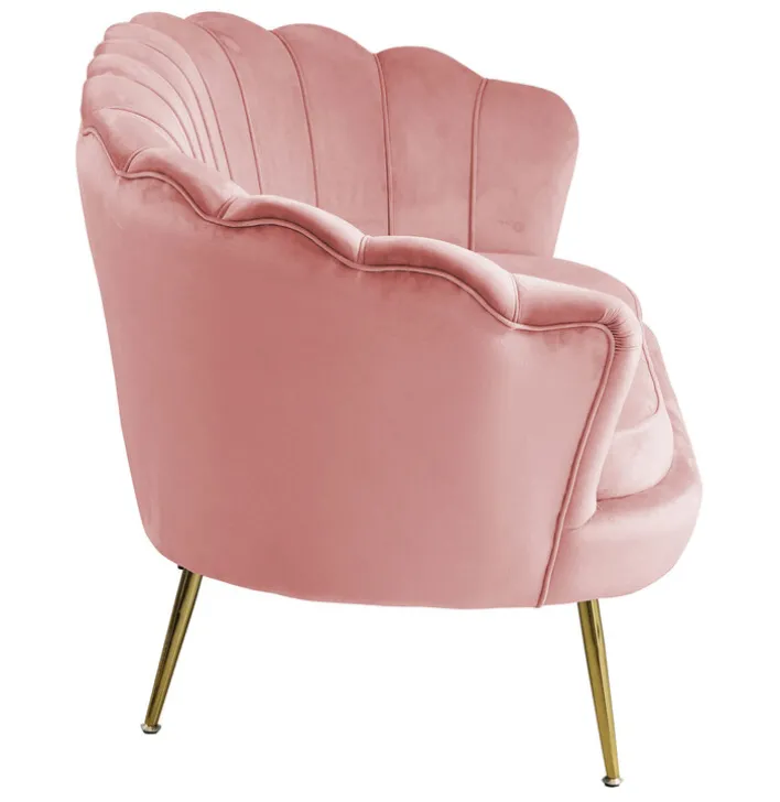 Sofa 2-Sitzer rose