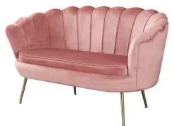 Sofa 2-Sitzer rose