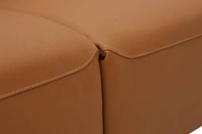 Sofa 3-Sitzer SARANDA cognac