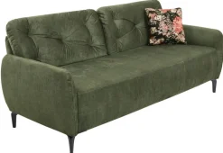 Sofa 3-Sitzer VENTA dunkelgrün
