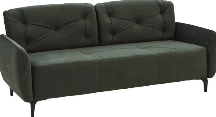 Sofa 3-Sitzer VENTA dunkelgrün