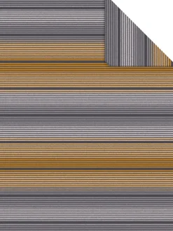 s.Oliver Jacquard-Decke 150 x 200 cm curry/grau